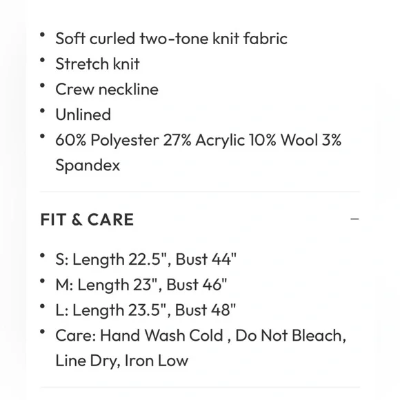 Vici - Crew Neck Sweater - Picture 8 of 8